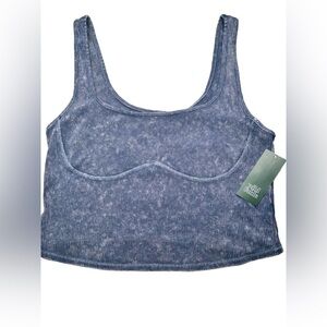 New Women’s Size XXL Compression Tank Color Indigo By Wild Fable